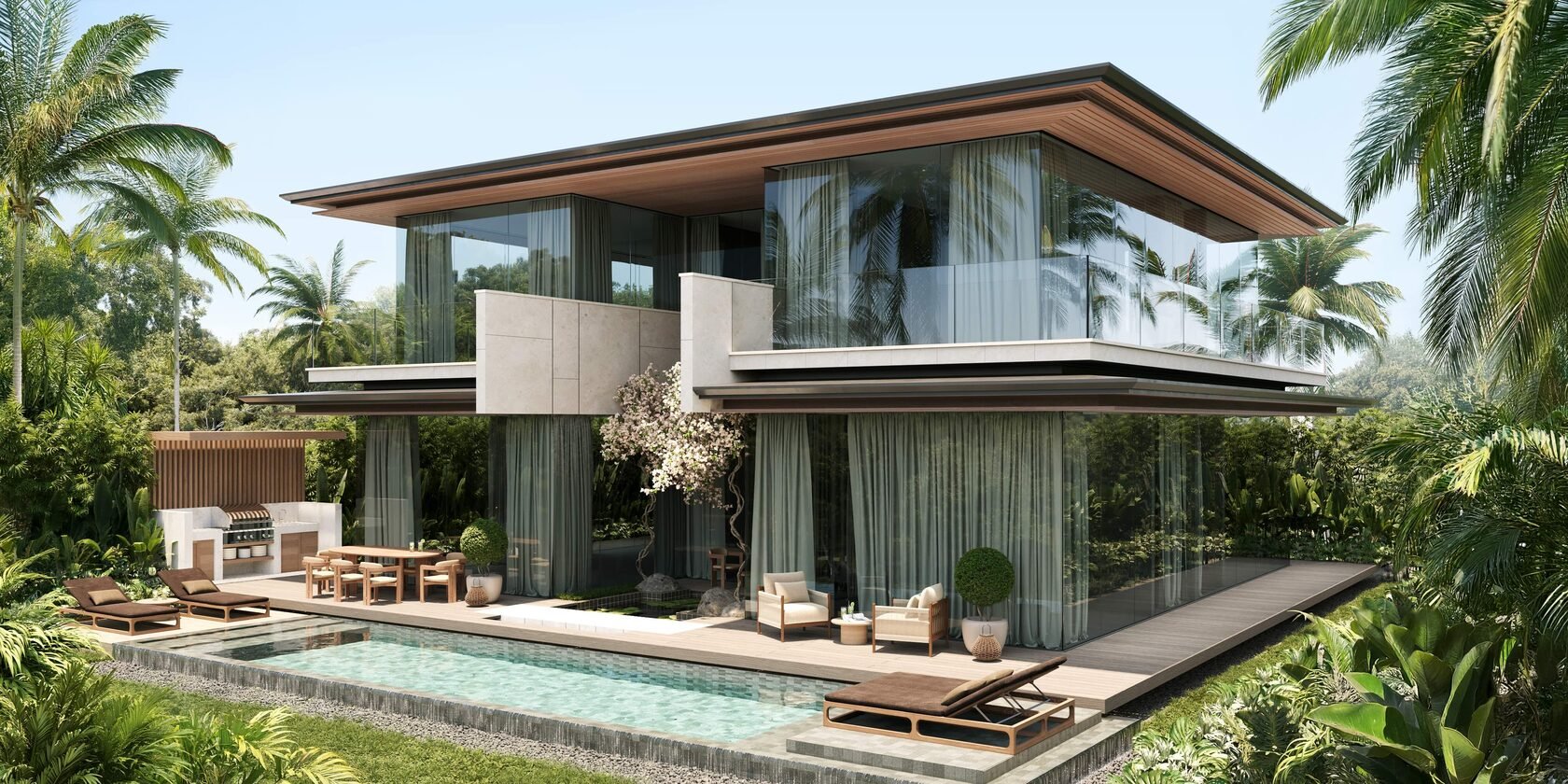 Aravita Residence, вилла LUX с бассейном