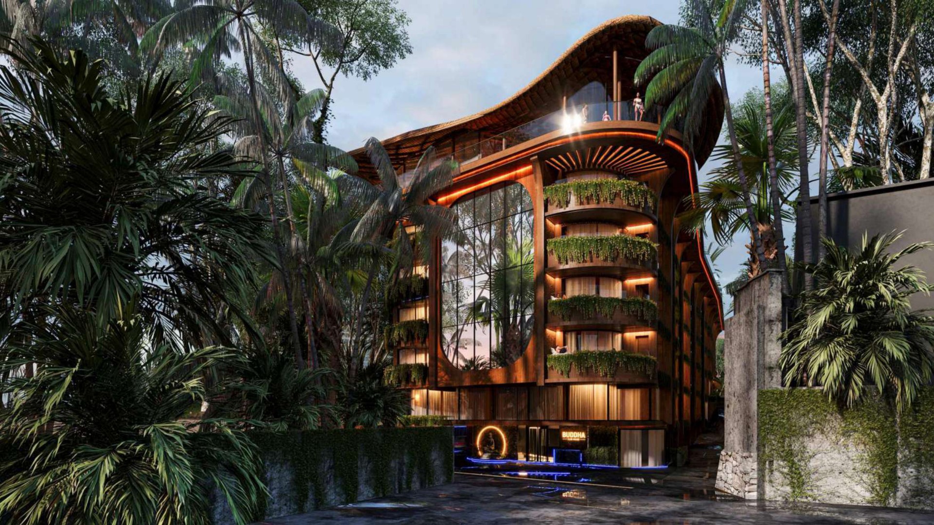 BUDDA Club House · фасад комплекса