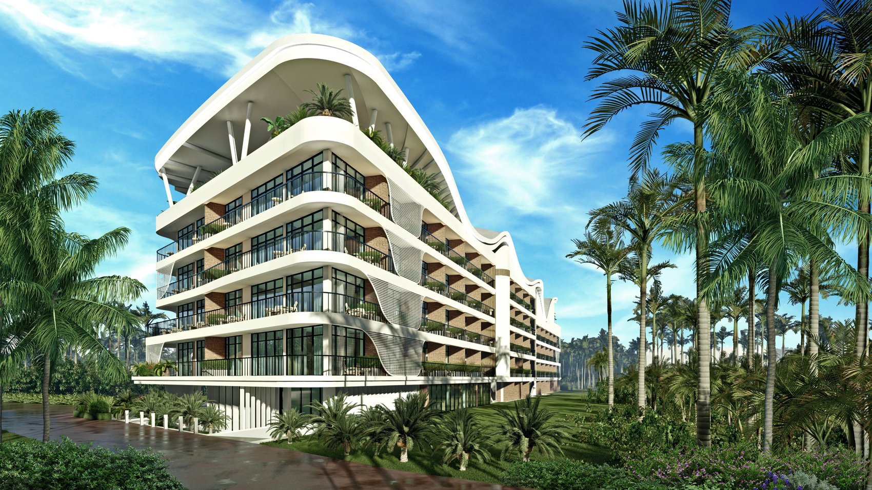 Radisson Canggu, архитектура